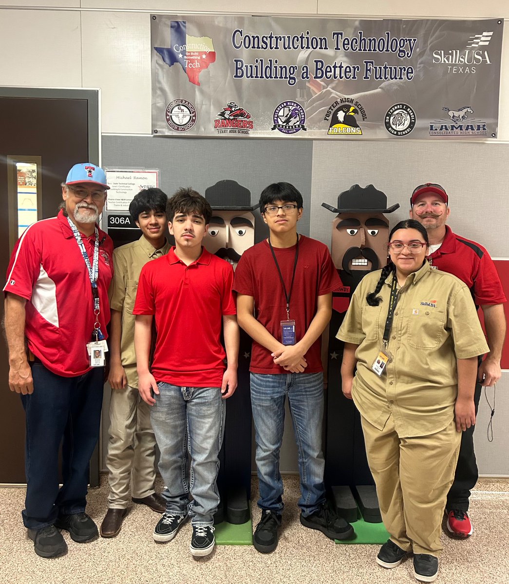 MGuel_THS's tweet photo. Wishing our Rangers @Terry_Rangers  the best of luck as they compete in the Construction Technology SkillUSA competition! Show your skills, work hard, and make us proud. You've got this! 🙌🔨 #Rangers #SkillUSA #ConstructionTech https://t.co/QuFnc1eY41