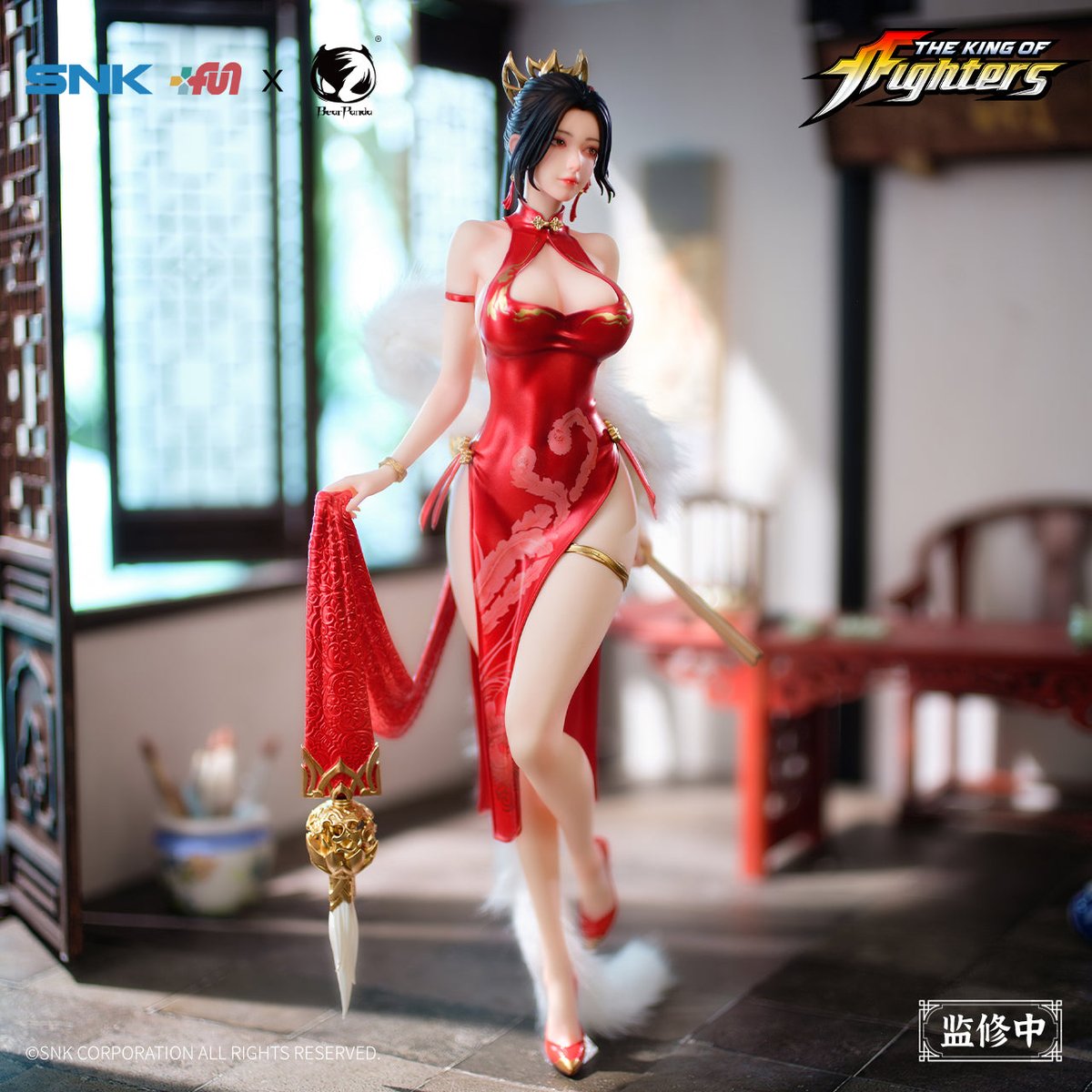 InsHobby's tweet photo. 【New Arrival】
1:6 Mai Shiranui Cheongsam Version Figure State
by Bear Panda Studio 

  https://t.co/HzG1VFdNXy https://t.co/RQgMPxXTrh