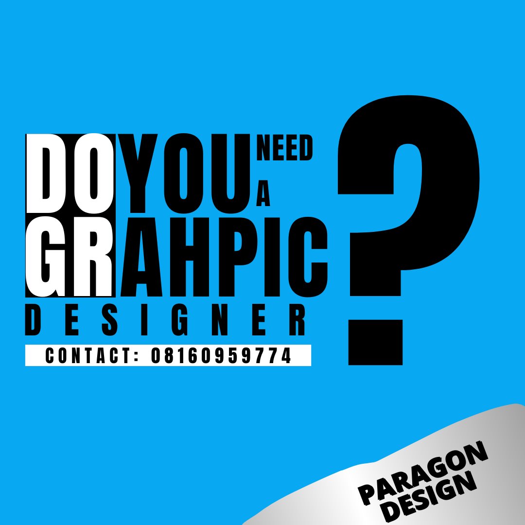 inkparagon_tech's tweet image. Need a Graphic Designer? We’ve Got You Covered!
Looking for eye-catching designs that make your brand stand out? Whether it’s logos, flyers, social media graphics, or business branding—we bring your ideas to life! 🎨✨
📞 Contact us now: 08160959774
#GraphicDesign #ParagonDesign