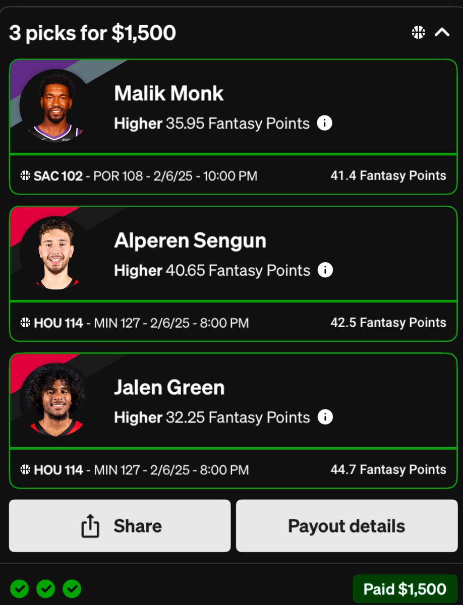 DFSVIPER2's tweet photo. Steady as she goes. Full disclosure missed a few… but still a healthy profit.
Come on Rudy G you can’t score half a fantasy point with 8 minutes to go?
@TheBadgeBros
#nevernba https://t.co/Pk9O1pJ8Y5