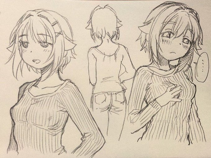 縦セタ幸子のらくがき 