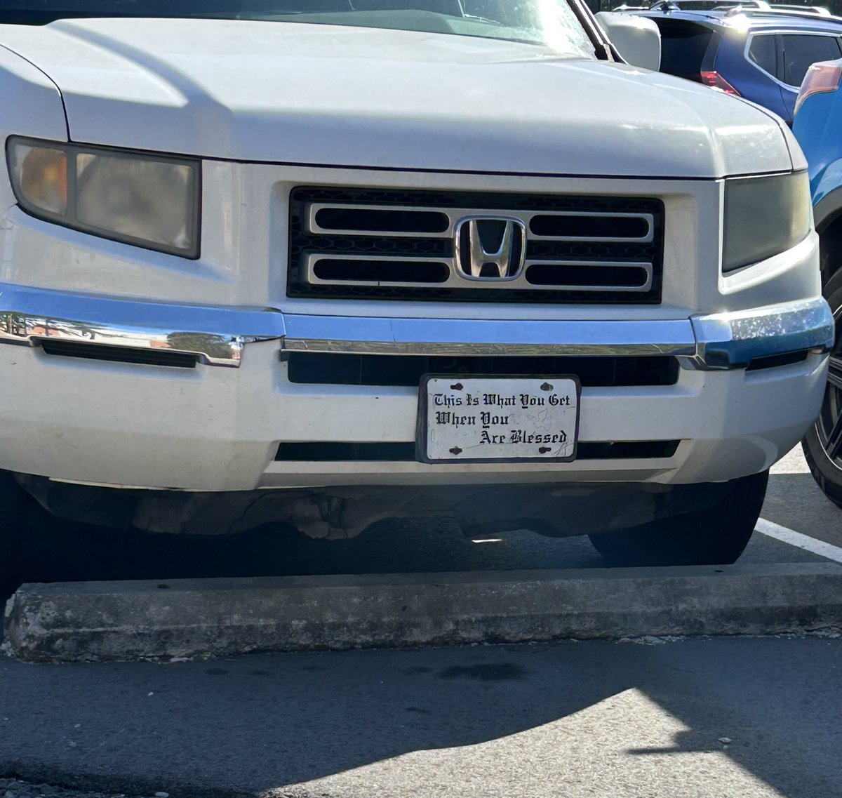 drivingun's tweet photo. being blessed got me a honda ridgeline https://t.co/Gzr3Heh5vS