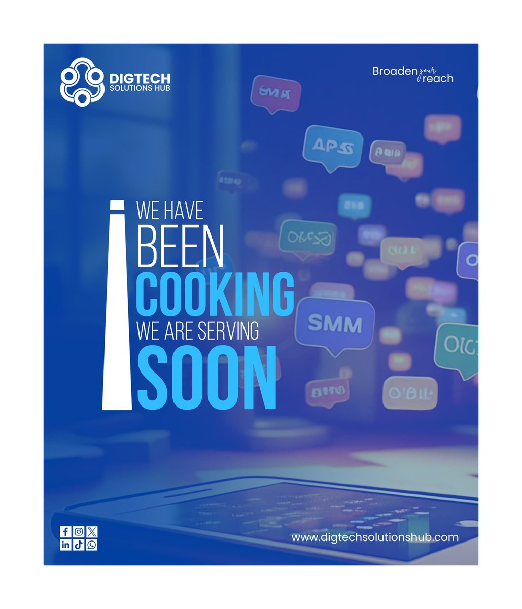 NinyeKamukama's tweet photo. February is Digtech Solutions Hub's birth month. This year, we are celebrating it with a new product that we are about to serve. We are still in the kitchen, we will be 🔙 🔜 
#DigtechSolutionsHub #BroadenYourReach https://t.co/awbBfYDOvN
