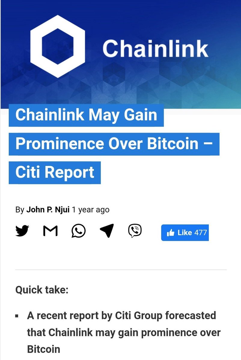 $Link

 Tcp/http= internet of networks( internet as we know it)

 If could be monetized experts put a value around $30Trillion 

Chainlink/anyL1/anyL2/private/public/ permissioned/ permissionless = Internet of Value/contracts

Expected VALUE = Quadrillions 

Just 1% value capture