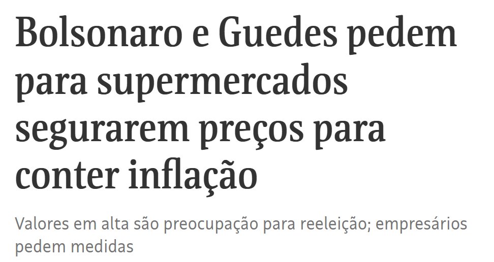 Quando eu digo que as políticas do Brasil são as mesmas há 200 anos, tem gente que fica chateado comigo.