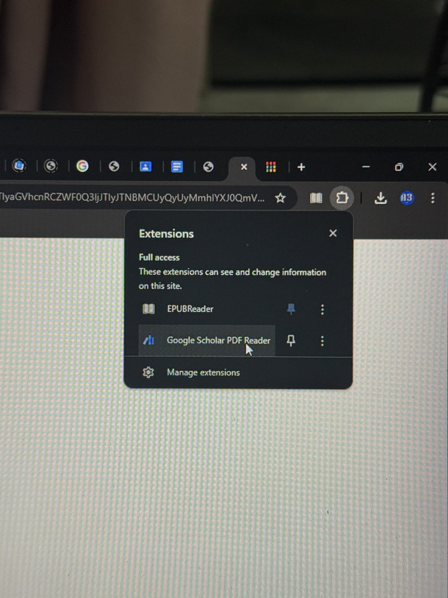 aisyatulis's tweet photo. 🎀Google Scholar PDF Reader🎀

Kepada pengguna Google Scholar, you guys should have this! Especially yang tengah cari artikel untuk kajian penyelidikan tu. Memudahkan korang nak cari maklumat dalam artikel 👍😮‍💨👍 https://t.co/WXcbHBsC2R