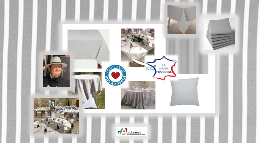NGouello's tweet photo. Nouvelle Collection chez #lanappefrancaise
L’élégance à la française se pare de gris et de blanc pr une collection intemporelle
#nappe #chemindetable #serviette #voilage #surmesure
https://t.co/kA5BZZJy17
#NadineGouello #artisane #lanappenantaise #fabriqueenfrance #madeinfrance https://t.co/uy4L4knW3O