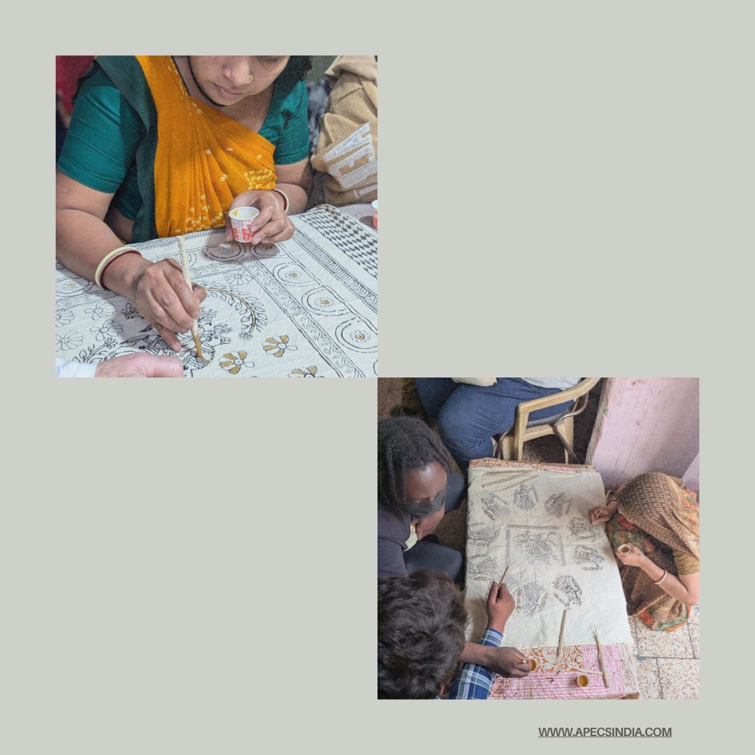 ApecsProjects's tweet image. 🖌️ Celebrating the art of Mata - Ni - Pachedi

In collaboration with @avnivaria , Heritage - Arts : Curator. Dedicated to the revival and promotion of traditional Indian crafts, Ms. Avani Varia has been working closely with artisan communities to document, preserve, and sustain.