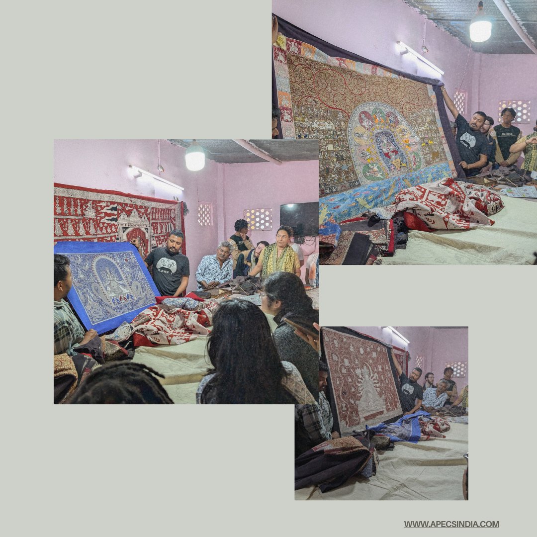 ApecsProjects's tweet image. 🖌️ Celebrating the art of Mata - Ni - Pachedi

In collaboration with @avnivaria , Heritage - Arts : Curator. Dedicated to the revival and promotion of traditional Indian crafts, Ms. Avani Varia has been working closely with artisan communities to document, preserve, and sustain.