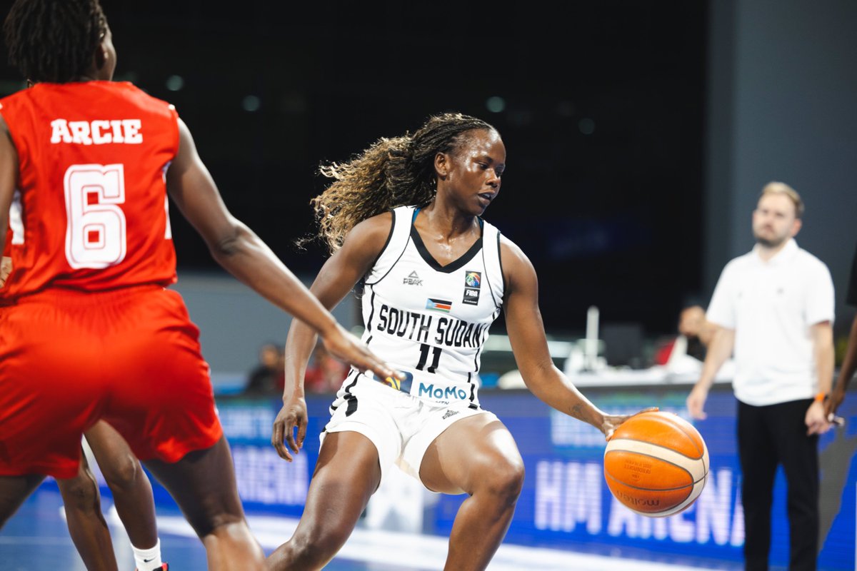 SSBFed's tweet photo. โจ Stellar first half vs Burundi
๐ธ๐ธ4๏ธโฃ1๏ธโฃ- ๐ง๐ฎ2๏ธโฃ4๏ธโฃ
#WomensAfrobasket #BrightStarlets https://t.co/WQ1ggApwu4