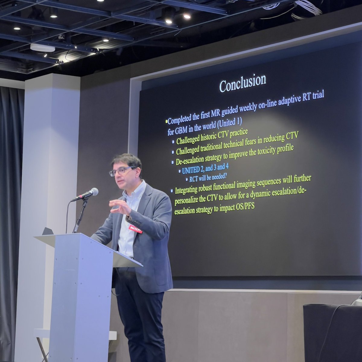 William Chen, MD (@williamchenmd) on Twitter photo A bold new approach; de-escalating RT in glioblastoma through the UNITED approach
<a href="/SahgalArjun/">arjun sahgal</a> sharing insights at #BORO2025 A bold new approach; de-escalating RT in glioblastoma through the UNITED approach
<a href="/SahgalArjun/">arjun sahgal</a> sharing insights at #BORO2025