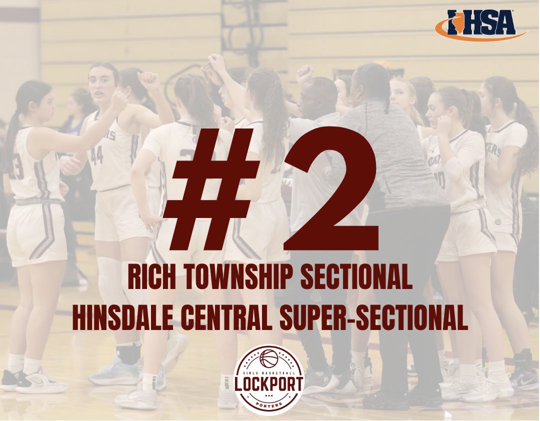 Got the 2️⃣ seed in the Rich Township Sectional! Our best seed since the 1985-86 season. 

Official brackets will be posted later this afternoon.