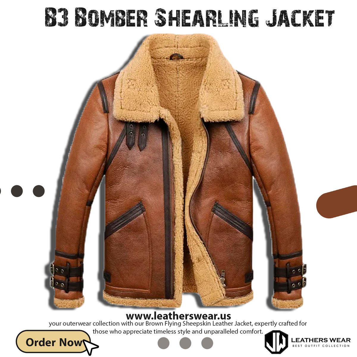 leatherswearus's tweet image. Sheepskin Leather Jacket

Stay warm and stylish this winter with a brown flying sheepskin leather jacket

leatherswear.us/products/brown…

#MensFashion #SheepskinJacket #WinterWear #LeatherJacket #ClassicLook #TimelessStyle #AviationInspired #PilotJacket #RuggedStyle   #mensstyle