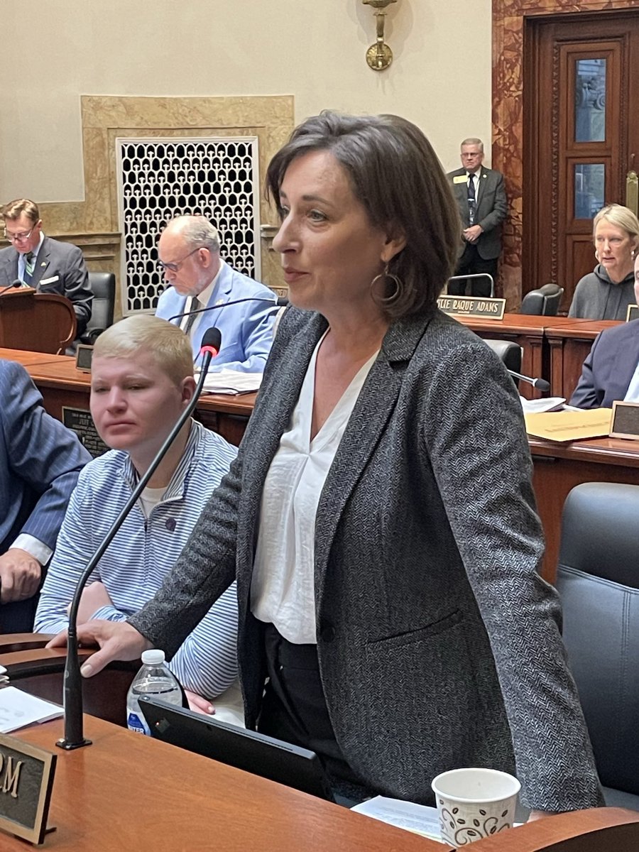 <a href="/FunkeShelley/">Shelley Funke Frommeyer</a> <a href="/JRAforKY/">Julie Raque Adams</a> <a href="/tichenor4ky/">Lindsey Tichenor KY Senate 6</a> Sen <a href="/JRAforKY/">Julie Raque Adams</a> and <a href="/tichenor4ky/">Lindsey Tichenor KY Senate 6</a> spoke is support of the bill.