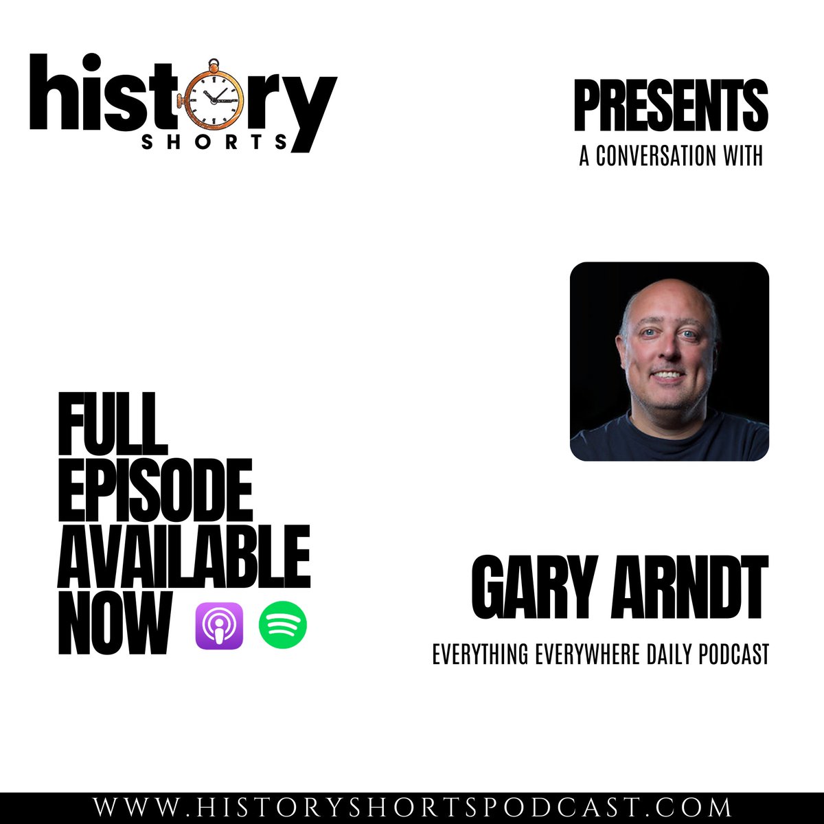 Peter Zablocki (@_historyshorts) on Twitter photo Thank you <a href="/EverywhereTrip/">Gary Arndt</a> for a great conversation!
LISTEN: megaphone.link/FPMN9747328937
CHECK OUT GARY'S PODCAST: everything-everywhere.com Thank you <a href="/EverywhereTrip/">Gary Arndt</a> for a great conversation!
LISTEN: megaphone.link/FPMN9747328937
CHECK OUT GARY'S PODCAST: everything-everywhere.com