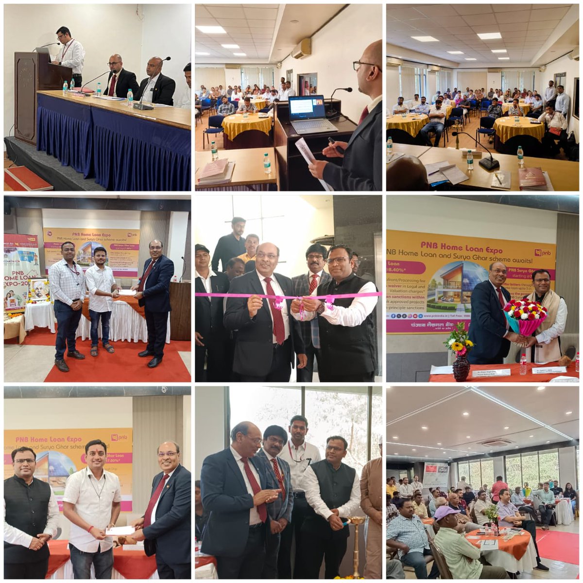 rsinghpnb's tweet photo. Glimpses of PNB Home Loan Expo at Kolhapur. The Expo was inaugurated by Dy Director IncomeTax Dept Kolhapur,Sri Jagdish Jagtap graced by several new Home Loan customers. In Principal Sanction Letter handed over to eligible Home Loan Customers instantly @pnbindia #pnbhomeloanexpo https://t.co/PDl83Kn6Sp