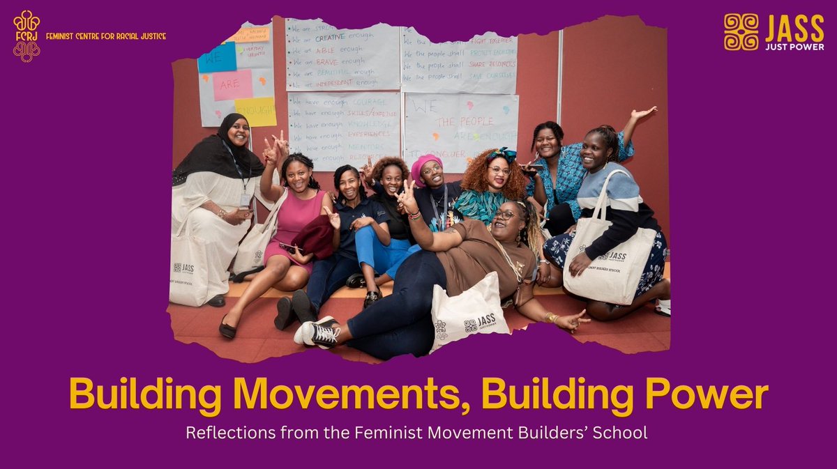 JASS - Just Associates (@jass4justice) on Twitter photo ✊🏾"Our fights have never been fought in isolation."💜
In her powerful reflection, Malawian feminist Alinafe Likoya unpacks solidarity, documenting our struggles & the deep connections that sustain us - read more from her time at JASS x <a href="/FeministCRJ/">Feminist Centre for Racial Justice</a> FMBS ✨
justassociates.org/building-movem… ✊🏾"Our fights have never been fought in isolation."💜
In her powerful reflection, Malawian feminist Alinafe Likoya unpacks solidarity, documenting our struggles & the deep connections that sustain us - read more from her time at JASS x <a href="/FeministCRJ/">Feminist Centre for Racial Justice</a> FMBS ✨
justassociates.org/building-movem…