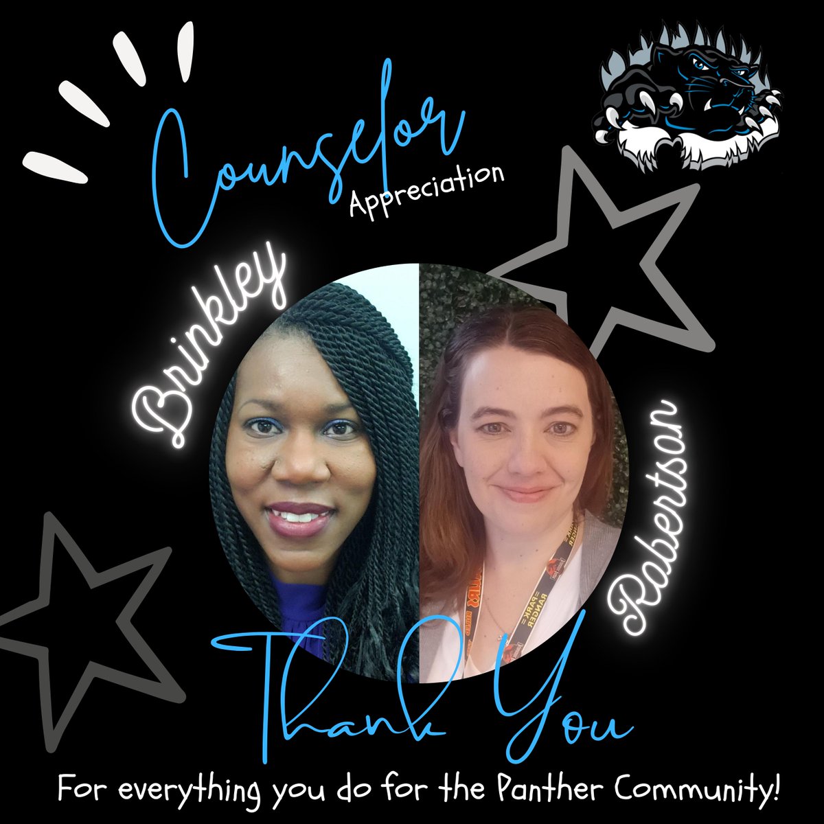 Thank you so much to our Dream Team for all they do! Happy National Counselor Appreciation Week!