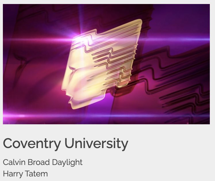 CovFilm's tweet photo. 4 x Royal Television Society Midlands Student Award nominations for our students - Congratulations crew!
Best Drama, Best Production Design, Best Entertainment/Comedy and Best Editing! #covfilm #filmschool #coventryuniversity #filmcourse #studyfilm https://t.co/YLkaVvVZFN