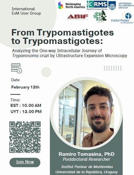 Happy #Fluorescence Friday!

#microscopy community, join us for Ramiro Tomasina’s presentation at the <a href="/RoyalMicroSoc/">RMS</a> CBI and @bioimagingNA Expansion Microscopy User Group series on Feb 12 - free and online! Register here buff.ly/4hqSARR