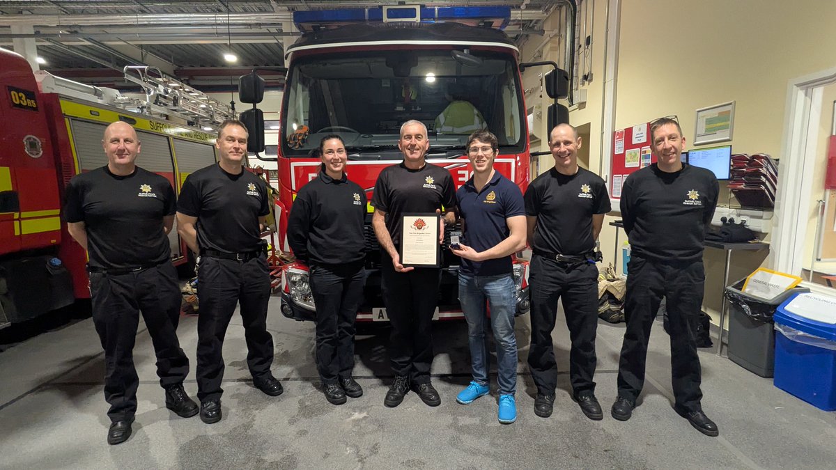 Congratulations to Dave on White Watch, Princes Street on receiving his 25 year membership certificate and badge! Thanks for all you've done over the years Dave!