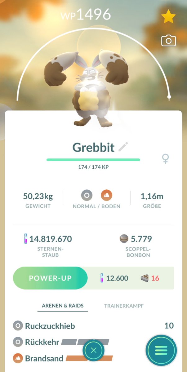ehmesmanuel's tweet photo. So i got now 3 Diggersby ready please now more 😮‍💨
1. Normal
2. Purri with return
3. Shadow 
#Pokemon #PokemonGO #PokemonGoApp #Diggersby #GBL https://t.co/kz0uWXNJ5A