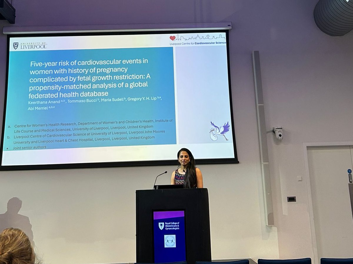 Abi Merriel (@abimerriel) on Twitter photo Thanks to <a href="/KeerthanaAnand1/">Keerthana Anand</a> for the great presentation sharing the association between fetal growth restriction and 5 year cardiovascular events-especially heart failure <a href="/STORK_Group/">STORK</a> <a href="/LiverpoolCCS/">Liverpool Centre for Cardiovascular Science</a> <a href="/LivUniResearch/">Research at University of Liverpool</a> <a href="/LivuniILCaMS/">Institute of Life Course and Medical Sciences</a> <a href="/LiverpoolWomens/">Liverpool Women's</a> Thanks to <a href="/KeerthanaAnand1/">Keerthana Anand</a> for the great presentation sharing the association between fetal growth restriction and 5 year cardiovascular events-especially heart failure <a href="/STORK_Group/">STORK</a> <a href="/LiverpoolCCS/">Liverpool Centre for Cardiovascular Science</a> <a href="/LivUniResearch/">Research at University of Liverpool</a> <a href="/LivuniILCaMS/">Institute of Life Course and Medical Sciences</a> <a href="/LiverpoolWomens/">Liverpool Women's</a>