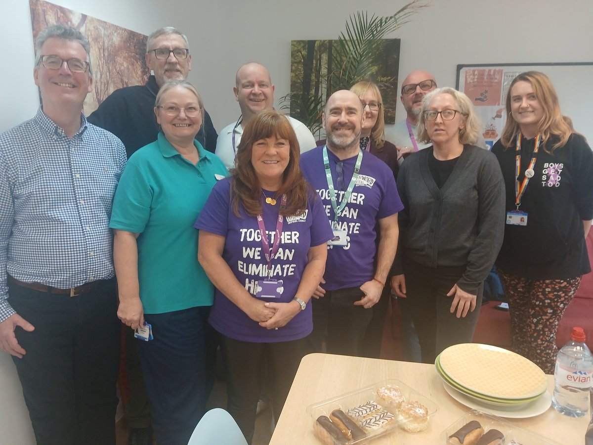 Our Seacroft team were joined by staff from <a href="/GileadSciences/">Gilead Sciences</a> , <a href="/HepatitisCTrust/">The Hepatitis C Trust</a>  &amp; <a href="/LeedsHospitals/">Leeds Teaching Hospitals</a> today to celebrate micro-elimination of #HepatitisC at our east Leeds hub. #BeFreeOfHepC #DontLiveInDoubt #GetTestedGetTreatedGetCured