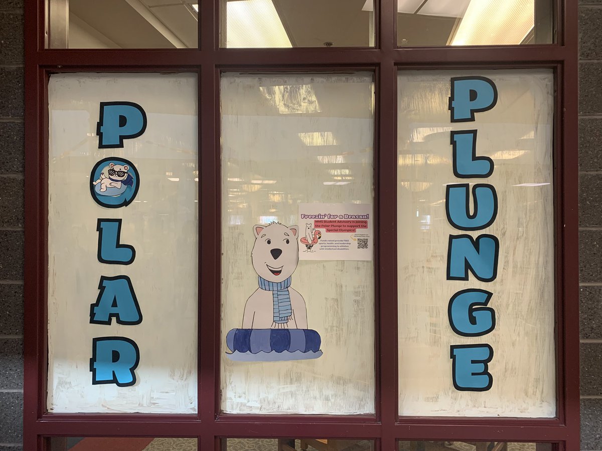 Mrs Bartoldson (@mrsbartoldson) on Twitter photo It’s POLAR Plunge Day ❄️ the MMS Student Advisory and MMS Life Skills are raising money and awareness for Special Olympics! Here is our “before pictures” #iMPACT <a href="/MMS_principals/">MMS principals</a> It’s POLAR Plunge Day ❄️ the MMS Student Advisory and MMS Life Skills are raising money and awareness for Special Olympics! Here is our “before pictures” #iMPACT <a href="/MMS_principals/">MMS principals</a>