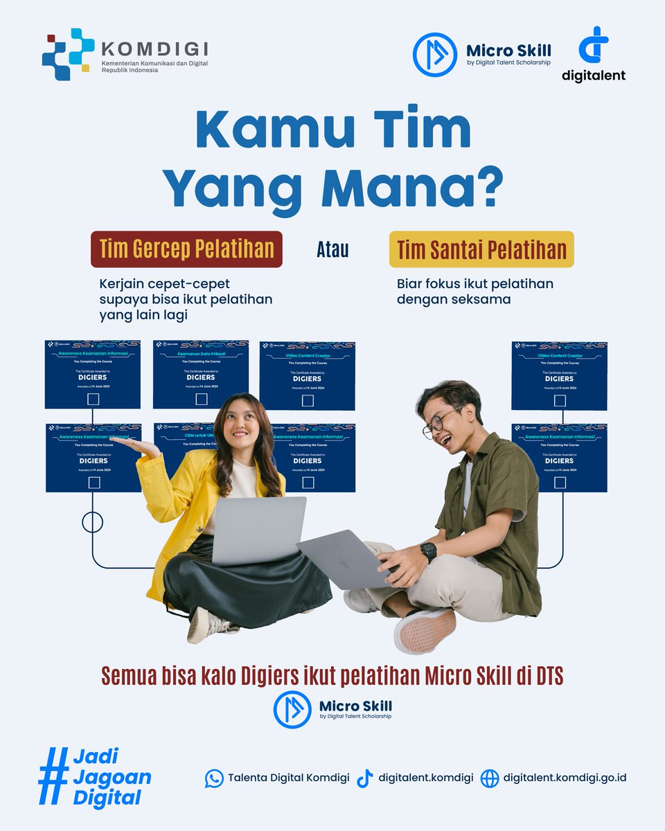 Digital Talent Scholarship tweet media