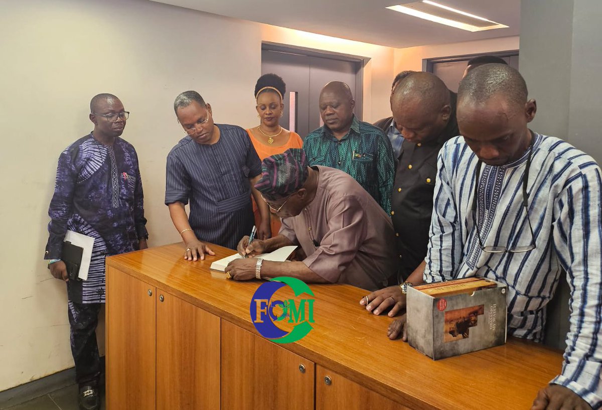 In the framework of his Business Tour in #Nigeria, the <a href="/itracomholding/">Itracom Holding Limited</a> CEO, Mr. Ntigacika Adrien was received today by  Chief Olusegun Matthew Okikiola Ogunboye Aremu Obasanjo, former President of the Federal Republic of Nigeria. We will tell you more about this successful Trip.