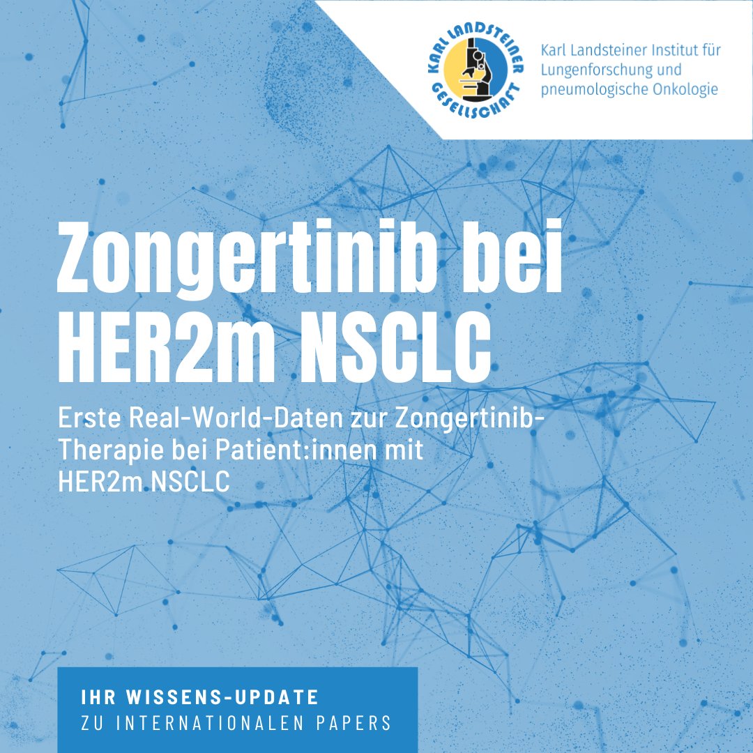 📊 Erste Real-World-Daten zu Zongertinib bei HER2+ NSCLC: Klin. &amp; radiolog. Benefit bei allen Patient:innen inkl. kompletter Remission von Hirnmetastasen, Gute Verträglichkeit. Mehr erfahren? s. Kommentar.
#lcsm #oncology #her2 #zongertinib #targetedtherapy