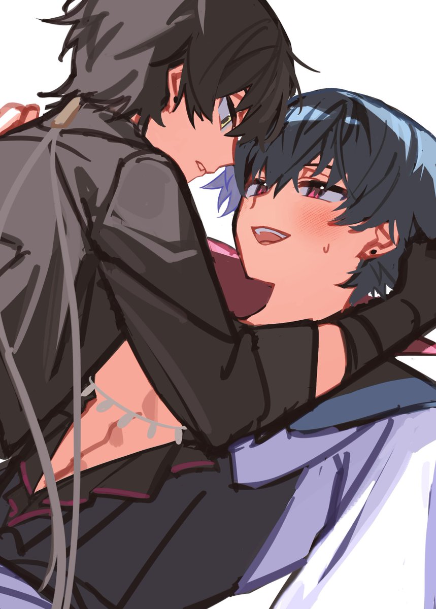 祈願絵ブラ漂♂落書きでも載せるか 装飾は食べた 初めて鳴潮の絵描いたかも