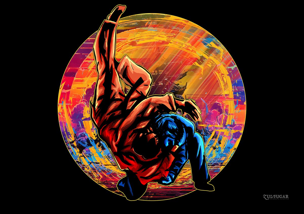 Zulfugart's tweet photo. "In stillness, there is power; in motion, there is purpose"#zulfugart #2dart #martialarts #fanart #digitalart #neonmartialarts #duosystem #jujitsu #jiujitsu #drawing #martialartsfan #jiujitsu #karate #kickboxing #striking #FanArtFriday #judo #grappling https://t.co/3Y6YXTGI6D