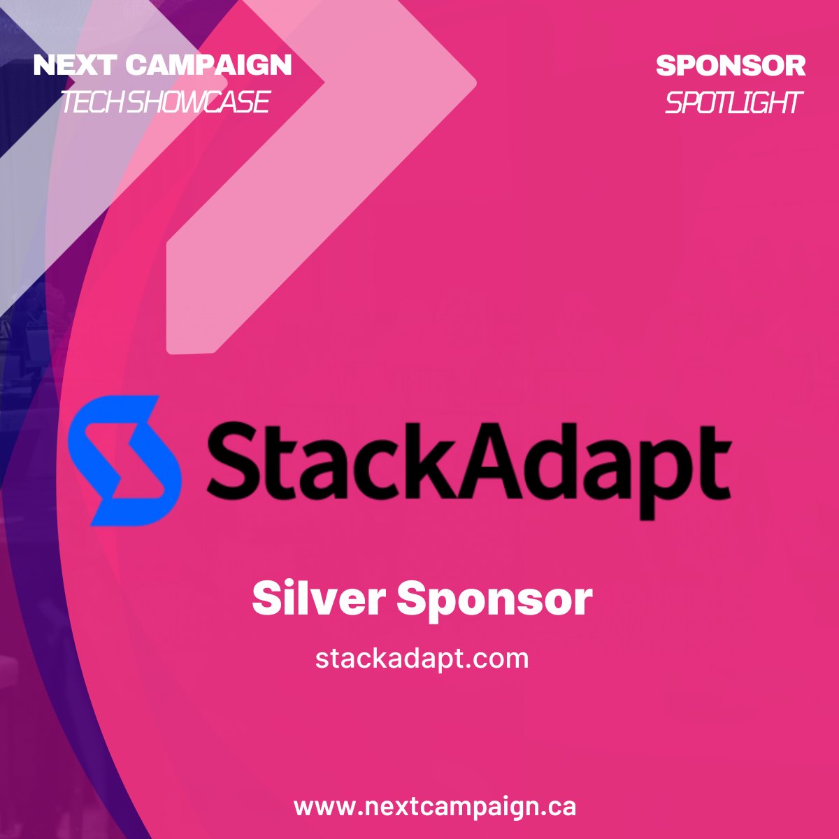 Next Campaign (@nextcampaign_ca) on Twitter photo 🗳️ Sponsor Spotlight: StackAdapt 🗳️
<a href="/StackAdapt/">StackAdapt</a> is changing the advertising world for the better. With AI and machine learning, they are helping advocacy groups, political campaigns, and companies to create, manage and execute effective advertising campaigns.
Off the back of 🗳️ Sponsor Spotlight: StackAdapt 🗳️
<a href="/StackAdapt/">StackAdapt</a> is changing the advertising world for the better. With AI and machine learning, they are helping advocacy groups, political campaigns, and companies to create, manage and execute effective advertising campaigns.
Off the back of