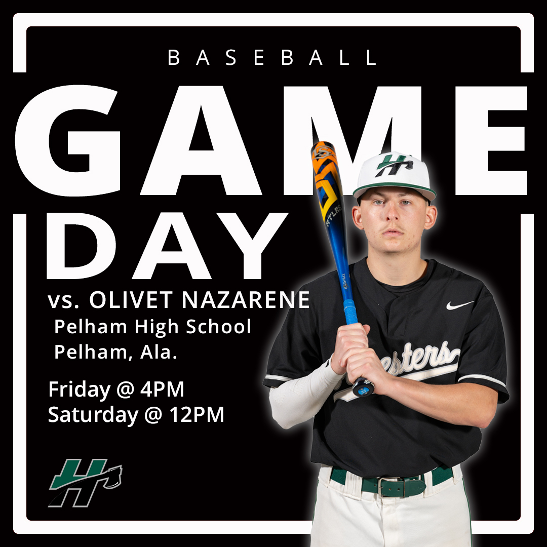 ⚾️| #GameDay
 
* No stats or live stream available *

📍Pelham HS, Pelham, Ala.
 
🌲#LetsGoHU