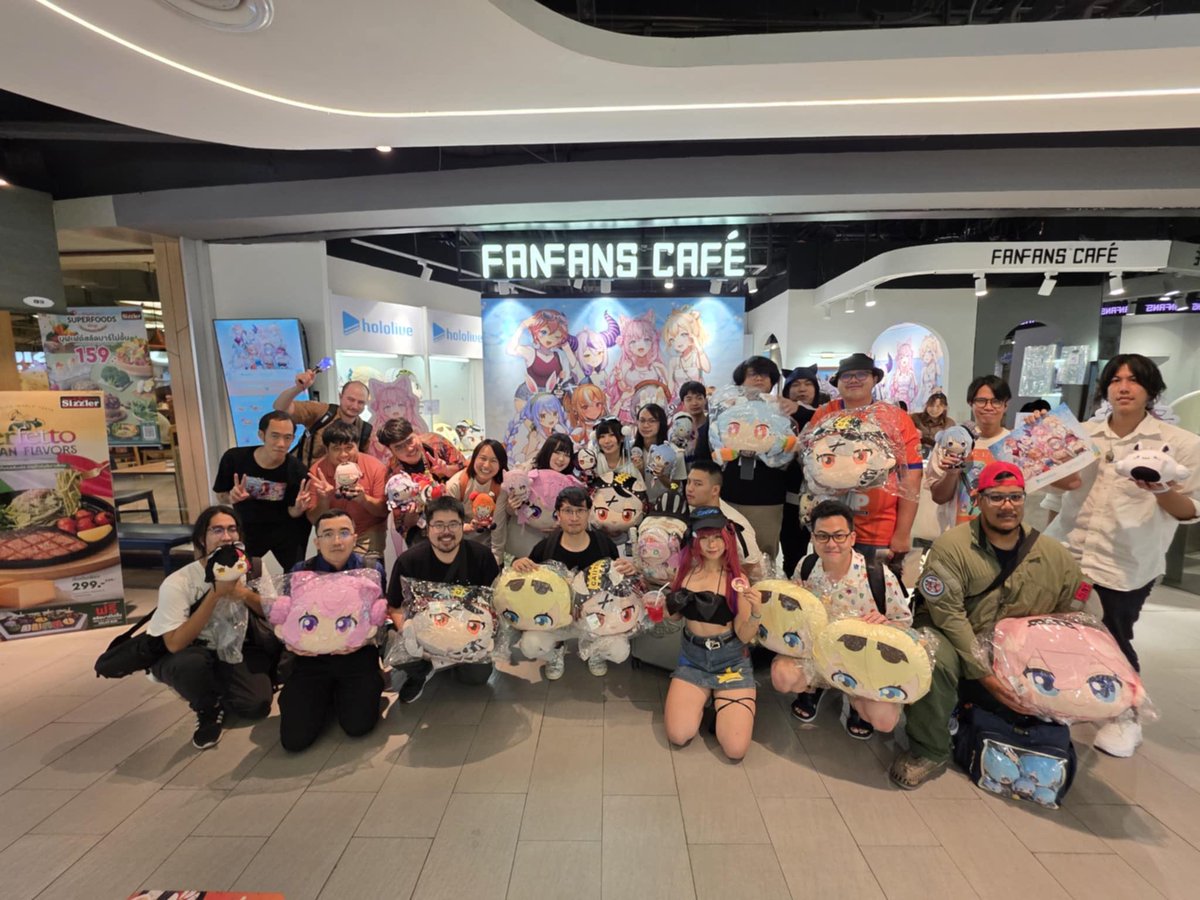 diesel_02's tweet photo. We are the last group for today!
#hololive #FANFANSCAFETH #FANFANS #FANFANSXhololive https://t.co/m3Y1mJHaBv