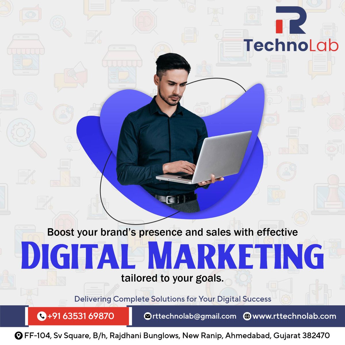 rttechnolab's tweet image. 🚀 Boost Your Brand Presence with RT Technolab’s Expert Digital Marketing Strategy! 📢
Struggling to get noticed online? RT Technolab helps you stand out, attract more customers, and grow your business with a results-driven digital marketing strategy!
#DigitalMarketing