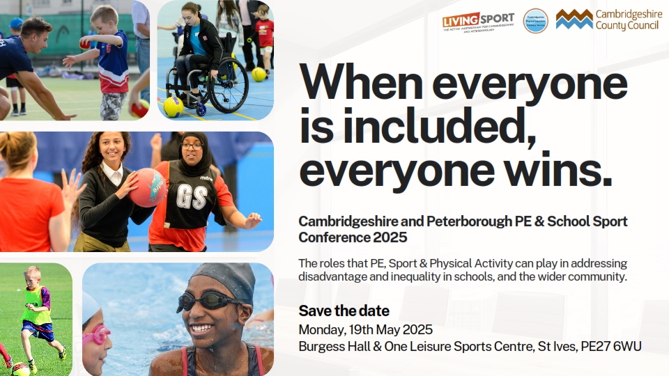 Cambridgeshire PE (@cambs_pe) on Twitter photo We are excited to conform that the Cambs and Peterborough PE conference will be in St Ives on 19 May 2025. Exhibitors please email pe.adviser@cambridgeshire.gov.uk to discuss joining our marketplace. We are excited to conform that the Cambs and Peterborough PE conference will be in St Ives on 19 May 2025. Exhibitors please email pe.adviser@cambridgeshire.gov.uk to discuss joining our marketplace.