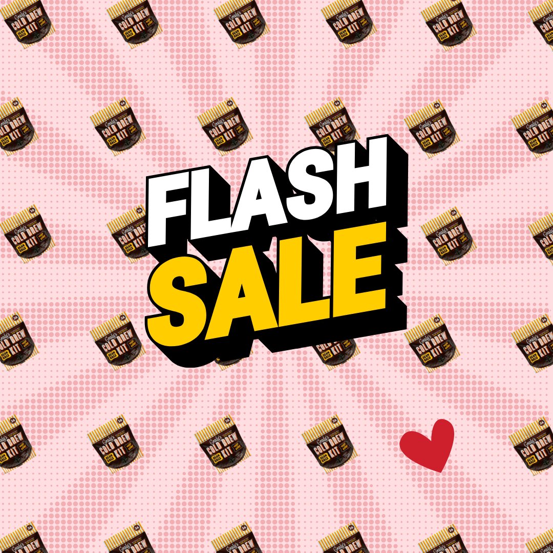 ⚡ FLASH SALE for last-minute Valentine’s Day gifts!

Cold Brew Kits are now on sale for 25% OFF.

Comes with a "pour and store" pouch + 12 bean bags to make 36 cold brews—$200 saved vs cafe prices.

👉 Use ‘CoffeeLover25’ at checkout.

Ends Sunday night at 11:59 PM Eastern.