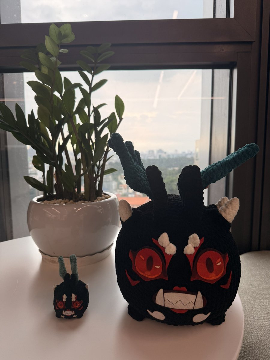 Shoutout to <a href="/sonhavietnamese/">Ha Son Nguyen</a> for the Kokushibo plushie! I have a keychain too! 🫶
