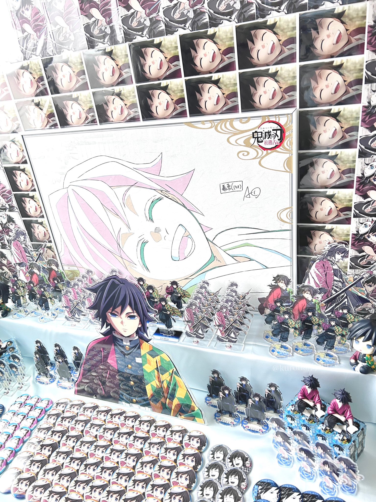 鬼滅の刃⭐︎全集中展】ランダム缶バッジ 2024ver. 冨岡義勇 5個セット