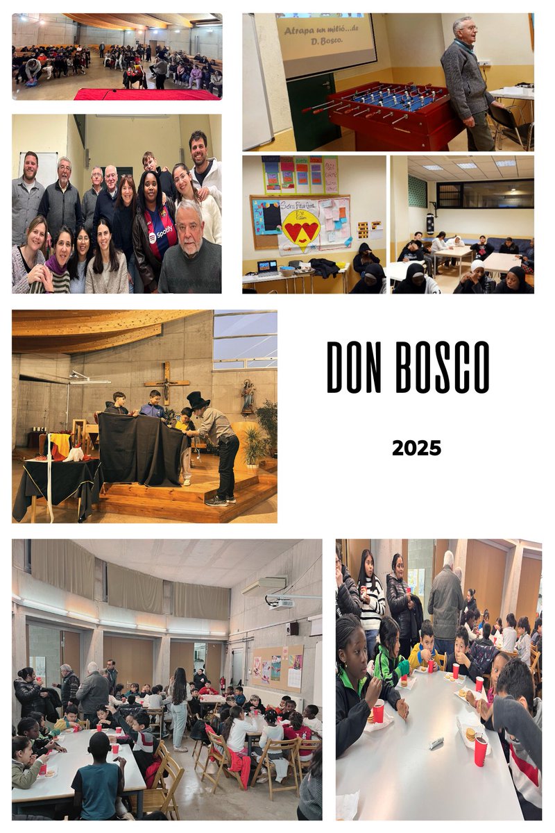 Celebrant la Setmana de Don Bosco des dels nostres Centres Oberts fem activitats , xocolatada, màgia i molta alegría!!!!💫📷
