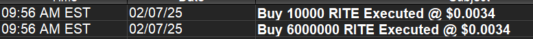 $RITE confidence level? 
Slapped 6M more at 0034.

Let's see 01 here.