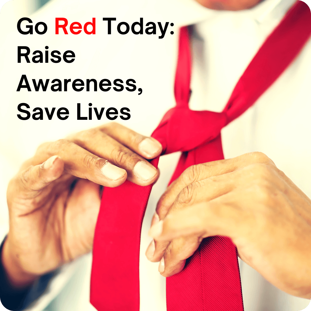 It's National Wear Red Day
 
We wear red to raise awareness for heart disease— top cause of death in the U.S.
 
✅ Check-ups save lives ✅ Healthy habits reduce risk
 
Join us! Snap a photo in red &amp; tag #GoRedADS.
 
Learn more: hubs.la/Q035MrKZ0
 
#GoRedADS #WearRedDay