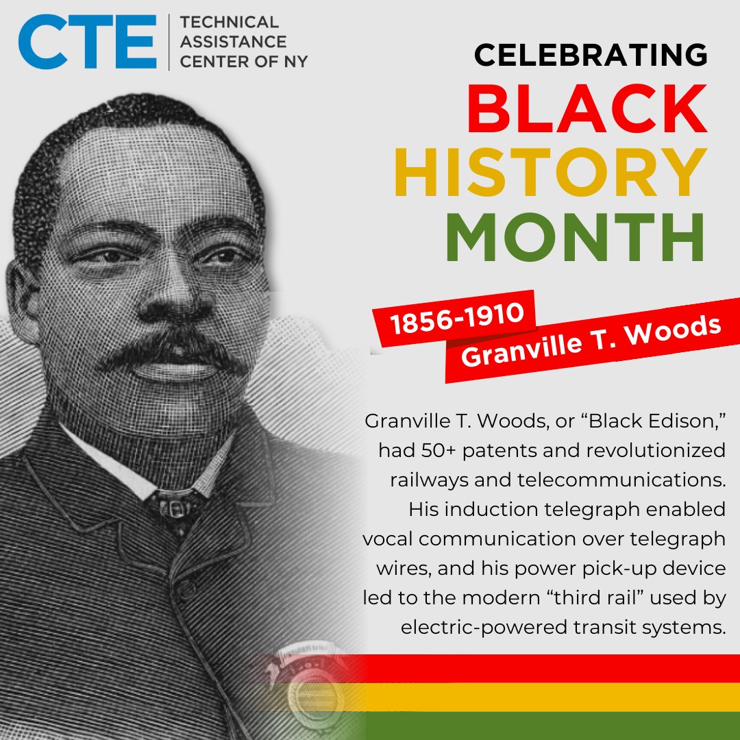 🚆🔌 Granville T. Woods: The "Black Edison" Who Transformed Transit &amp; Communication 🔌🚆

With over 50 patents, Granville T. Woods was a powerhouse of innovation, shaping the future of railways and telecommunications

#BlackHistoryMonth #BlackInventors #TransportationInnovation