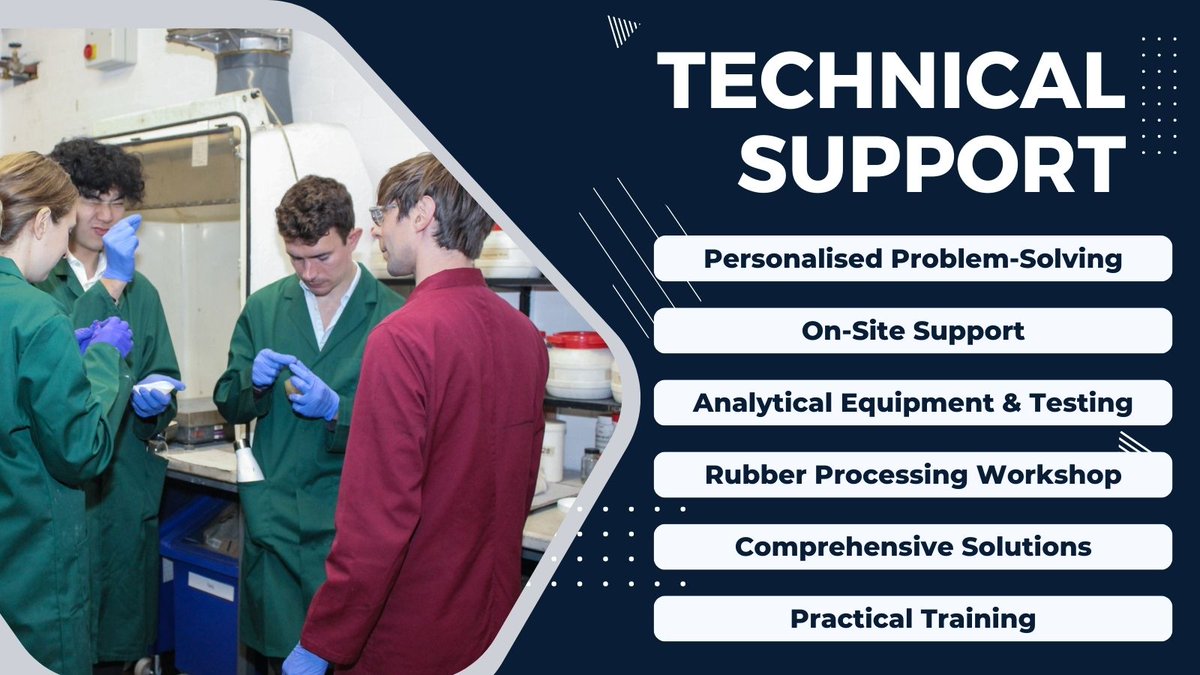 RubberConsultan's tweet image. Rubber Consultants offers expert technical support to optimise your manufacturing processes. 
Contact us today to start improving your operations! 
📞(+44) 1992584966 
✉️ info@rubberconsultants.com 
🌐rubberconsultants.com 
 #ManufacturingSupport  #ProcessOptimisation