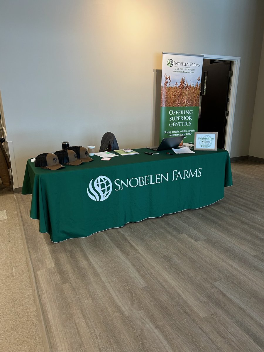 SnobelenGrain's tweet photo. We hosted our annual winter customer meetings in Listowel, Ripley, and Copetown this week!
Thanks to Bailey from StoneX for providing a grain market overview and to Amanda from MNP for the insightful information on farm business management.

Thanks to everyone who attended!👏 https://t.co/su1gwDdkiO