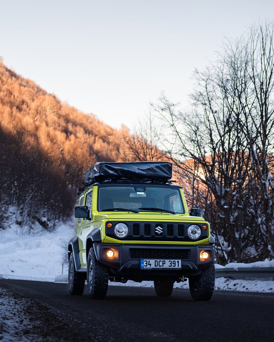 İkonik macera, ikonik araba! Jimny, en zorlu şartlar ile baş etmek için tasarlandı. 

#Suzuki #Jimny