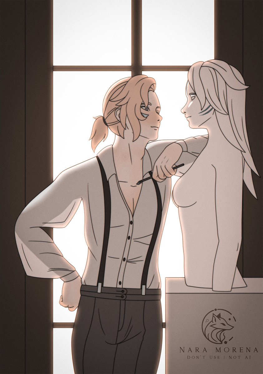_Rquiem_'s tweet photo. The creator's love for his creation

#Kaisa #Ezreal #Kaizreal #Ezsa #LeagueOfLegends #LeagueOfLegendsFanArt https://t.co/RSWbxxYWDZ